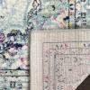 SAFAVIEH Madison Collection Area Rug – 5’3″ x 7’6″, Light Grey & Blue, Oriental Boho Chic Distressed Design, Non-Shedding & Easy Care, Ideal for High Traffic Areas in Living Room, Bedroom (MAD926F)(Light Grey/Fuchsia)