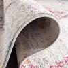 SAFAVIEH Madison Collection Area Rug – 5’3″ x 7’6″, Light Grey & Fuchsia, Boho Medallion Distressed Design, Non-Shedding & Easy Care, Ideal for High Traffic Areas in Living Room, Bedroom (MAD157R)(Light Grey/Fuchsia)