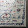 SAFAVIEH Madison Collection Area Rug – 5’3″ x 7’6″, Light Grey & Fuchsia, Oriental Distressed Design, Non-Shedding & Easy Care, Ideal for High Traffic Areas in Living Room, Bedroom (MAD928R)(Light Grey/Fuchsia)