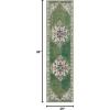 SAFAVIEH Madison Collection Area Rug – 5’3″ x 7’6″, Navy & Grey, Boho Chic Medallion Distressed Design, Non-Shedding & Easy Care, Ideal for High Traffic Areas in Living Room, Bedroom (MAD452M)(Green/Aqua)