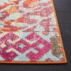 SAFAVIEH Madison Collection Area Rug – 5’3″ x 7’6″, Navy & Ivory, Boho Distressed Design, Non-Shedding & Easy Care, Ideal for High Traffic Areas in Living Room, Bedroom (MAD444N)(Orange/Ivory)