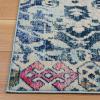 SAFAVIEH Madison Collection Area Rug – 5’3″ x 7’6″, Navy & Ivory, Boho Distressed Design, Non-Shedding & Easy Care, Ideal for High Traffic Areas in Living Room, Bedroom (MAD444N)(Navy/Ivory)