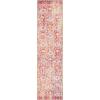 SAFAVIEH Madison Collection Area Rug – 5’3″ x 7’6″, Navy & Ivory, Boho Distressed Design, Non-Shedding & Easy Care, Ideal for High Traffic Areas in Living Room, Bedroom (MAD444N)(Orange/Ivory)