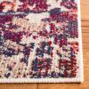 SAFAVIEH Madison Collection Area Rug – 5’3″ x 7’6″, Red & Light Blue, Modern Abstract Design, Non-Shedding & Easy Care, Ideal for High Traffic Areas in Living Room, Bedroom (MAD458C)(Red/Light Blue)