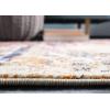 SAFAVIEH Madison Collection Area Rug – 5’3″ x 7’6″, Red & Light Blue, Modern Abstract Design, Non-Shedding & Easy Care, Ideal for High Traffic Areas in Living Room, Bedroom (MAD458C)(Red/Light Blue)