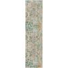 SAFAVIEH Madison Collection Area Rug – 6′ x 9′, Light Blue & Beige, Modern Abstract Design, Non-Shedding & Easy Care, Ideal for High Traffic Areas in Living Room, Bedroom (MAD457B)(Green/Grey)