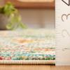 SAFAVIEH Madison Collection Area Rug – 6′ x 9′, Light Blue & Beige, Modern Abstract Design, Non-Shedding & Easy Care, Ideal for High Traffic Areas in Living Room, Bedroom (MAD457B)(Green/Grey)