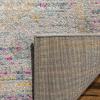 SAFAVIEH Madison Collection Area Rug – 6′ x 9′, Light Grey & Fuchsia, Boho Chic Distressed Design, Non-Shedding & Easy Care, Ideal for High Traffic Areas in Living Room, Bedroom (MAD122G)(Light Grey/Fuchsia)