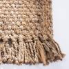 SAFAVIEH Natural Fiber Collection Area Rug – 5′ x 8′, Natural, Handmade Tassel Jute, Ideal for High Traffic Areas in Living Room, Bedroom (NF467A)(Natural)