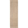 SAFAVIEH Natural Fiber Collection Area Rug – 5′ x 8′, Natural, Handmade Tassel Jute, Ideal for High Traffic Areas in Living Room, Bedroom (NF467A)(Natural)