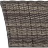 SAFAVIEH Outdoor Collection Edna Natural/White Cushion 3-Piece Lounge Set with Table (PAT7719D)(Grey Brown/White)