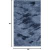 SAFAVIEH Retro Collection Area Rug – 9′ x 12′, Grey & Ivory, Modern Abstract Design, Non-Shedding & Easy Care, Ideal for High Traffic Areas in Living Room, Bedroom (RET2891-8012)(Light Blue/Blue)