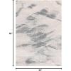 SAFAVIEH Retro Collection Area Rug – 9′ x 12′, Grey & Ivory, Modern Abstract Design, Non-Shedding & Easy Care, Ideal for High Traffic Areas in Living Room, Bedroom (RET2891-8012)(Beige/Grey)