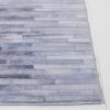 SAFAVIEH Washable Rug Faux Hide Collection – 5′ x 8′, Light Grey & Grey, Slip Resistant, Modern Printed Pattern, Ideal for Living Room, Bedroom, Home Office, Dining Space (FAH516F)(Light Grey/Grey)