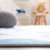 SAFAVIEH Washable Rug Kids Playhouse Collection – 3’3″ x 5’3″, Grey & Blue, Slip Resistant & Easy to Clean, Ideal for Kids Room, Playroom, Nursery, Boys & Girls Room (KPH222F)(Grey/Blue)