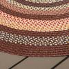 SAFAVIEH Washable Rug Outdoor Braided Collection – 8′ x 10′, Brown & Multi, Handmade & Reversible, Non-Shedding & Easy to Clean, Ideal for Patio, Backyard, Mudroom (BRD313A)(Brown/Light Brown)