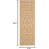 SAFAVIEH Washable Rug Outdoor Courtyard Collection – 4′ x 5’7″, Terracotta & Natural, Non-Shedding & Easy Cleaning, Ideal for Patio, Backyard, Mudroom (CY2098-3202)(Natural/Terra)