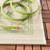 SAFAVIEH Washable Rug Outdoor Courtyard Collection – 4′ x 5’7″, Terracotta & Natural, Non-Shedding & Easy Cleaning, Ideal for Patio, Backyard, Mudroom (CY2098-3202)(Navy/Beige)