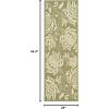 SAFAVIEH Washable Rug Outdoor Courtyard Collection – 5’3″ x 7’7″, Chocolate & Natural, Non-Shedding & Easy Cleaning, Ideal for Patio, Backyard, Mudroom (CY2961-3409)(Olive/Natural)