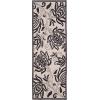 SAFAVIEH Washable Rug Outdoor Courtyard Collection – 5’3″ x 7’7″, Chocolate & Natural, Non-Shedding & Easy Cleaning, Ideal for Patio, Backyard, Mudroom (CY2961-3409)(Sand/Black)