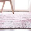 SAFAVIEH Washable Rug Serapi Collection – 4′ x 6′, Rust & Blue, Slip Resistant & Easy to Clean, Ideal for Foyer, Kitchen, Nursery, Office, Bedroom (SEP553P)(Ivory/Rust)