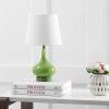 Safavieh Kids Lighting Collection Amy Orange Gourd 18-inch Bedroom Living Room Home Office Desk Nightstand Table Lamp (LED Bulb Included)(Green)