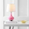 Safavieh Kids Lighting Collection Amy Orange Gourd 18-inch Bedroom Living Room Home Office Desk Nightstand Table Lamp (LED Bulb Included)(Pink)