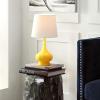Safavieh Kids Lighting Collection Amy Orange Gourd 18-inch Bedroom Living Room Home Office Desk Nightstand Table Lamp (LED Bulb Included)(Yellow)