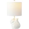 Safavieh Kids Lighting Collection Sunny Squirrel Green Ceramic 18-inch Bedroom Living Room Home Office Desk Nightstand Table Lamp (LED Bulb Included)(White)