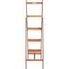 Safavieh Outdoor Collection Grenton Natural Brown 4-Tier Shelf