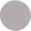 Safavieh PAT4011B Outdoor Collection Kylie Grey and White Rattan Bistro Table(Grey / White)
