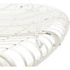 Safavieh PAT5019C Outdoor Collection Ally Darling Antique Wrought Iron 60-inch Round Tree Bench, Mossy Blue(Antique White)