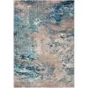 SAFAVIEH Area Rug 8×10 – Madison Collection – Large – Blue & Grey, Modern Boho Abstract Design, Non-Shedding & Easy Cleaning, Ideal for Living Room, Bedroom, Office, Dining Space (MAD440M)(Blue/Beige)