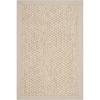 SAFAVIEH Area Rug 8×11 – Natural Fiber Collection – Large – Marble, Sisal, Woven Design with Border (NF525C)(Marble)