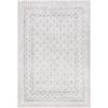 SAFAVIEH Brentwood Collection 8′ x 10′ Blue / Yellow BNT899M Traditional Oriental Distressed Non-Shedding Living Room Bedroom Dining Home Office Area Rug(Ivory/Grey)