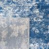 SAFAVIEH Brentwood Collection Area Rug – 9′ x 12′, Grey & Ivory, Modern Abstract Design, Non-Shedding & Easy Care, Ideal for High Traffic Areas in Living Room, Bedroom (BNT822H)(Grey/Navy)