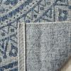 SAFAVIEH Courtyard Collection 8′ x 10′ Beige/Brown CY8734 Indoor-Outdoor Patio Backyard Mudroom Area-Rug(Light Grey / Blue)