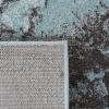 SAFAVIEH Glacier Collection Area Rug – 5’3″ x 7’6″, Blue & Multi, Modern Abstract Design, Non-Shedding & Easy Care, Ideal for High Traffic Areas in Living Room, Bedroom (GLA125B)(Blue/Pink)