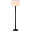 SAFAVIEH Lighting Collection – Jessie Rustic Farmhouse Oil-Rubbed Bronze 59-Inch Floor Lamp with Pull Chain, LED Bulbs Included (LIT4345A)