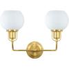 Brass/White