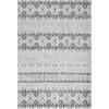 SAFAVIEH Madison Collection Area Rug – 5’3″ x 7’6″, Grey & Turquoise, Boho Chic Design, Non-Shedding & Easy Care, Ideal for High Traffic Areas in Living Room, Bedroom (MAD797G)(Charcoal/Grey)