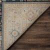 SAFAVIEH Madison Collection Area Rug – 5’3″ x 7’6″, Navy & Creme, Oriental Design, Non-Shedding & Easy Care, Ideal for High Traffic Areas in Living Room, Bedroom (MAD612D)(Navy/Creme)