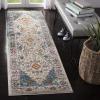 SAFAVIEH Madison Collection Area Rug – 5’3″ x 7’6″, Turquoise & Ivory, Boho Chic Medallion Design, Non-Shedding & Easy Care, Ideal for High Traffic Areas in Living Room, Bedroom (MAD156K)(Turquoise/Ivory)