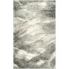 SAFAVIEH Retro Collection Area Rug – 9′ x 12′, Grey & Ivory, Modern Abstract Design, Non-Shedding & Easy Care, Ideal for High Traffic Areas in Living Room, Bedroom (RET2891-8012)(Grey/Ivory)
