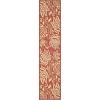 SAFAVIEH Washable Rug Outdoor Courtyard Collection – 5’3″ x 7’7″, Chocolate & Natural, Non-Shedding & Easy Cleaning, Ideal for Patio, Backyard, Mudroom (CY2961-3409)(Red/Natural)