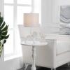 Safavieh Kids Lighting Collection Ellie Elephant White Ceramic 20-inch Bedroom Living Room Home Office Desk Nightstand Table Lamp (LED Bulb Included)(White)