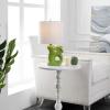 Safavieh Kids Lighting Collection Ruby Rabbit Grey Ceramic 19-inch Bedroom Living Room Home Office Desk Nightstand Table Lamp (LED Bulb Included)(Green)