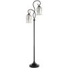 Safavieh Lighting Claudia Black 63.5-inch 2-Light Floor Lamp (LED Bulbs Included)