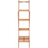 Safavieh Outdoor Collection Grenton Natural Brown 4-Tier Shelf