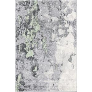 SAFAVIEH Area Rug 8×10 – Adirondack Collection – Large – Grey & Yellow, Modern Abstract Design, Non-Shedding & Easy Cleaning, Ideal for Living Room, Bedroom, Office, Dining Space (ADR134H)(Green/Grey)